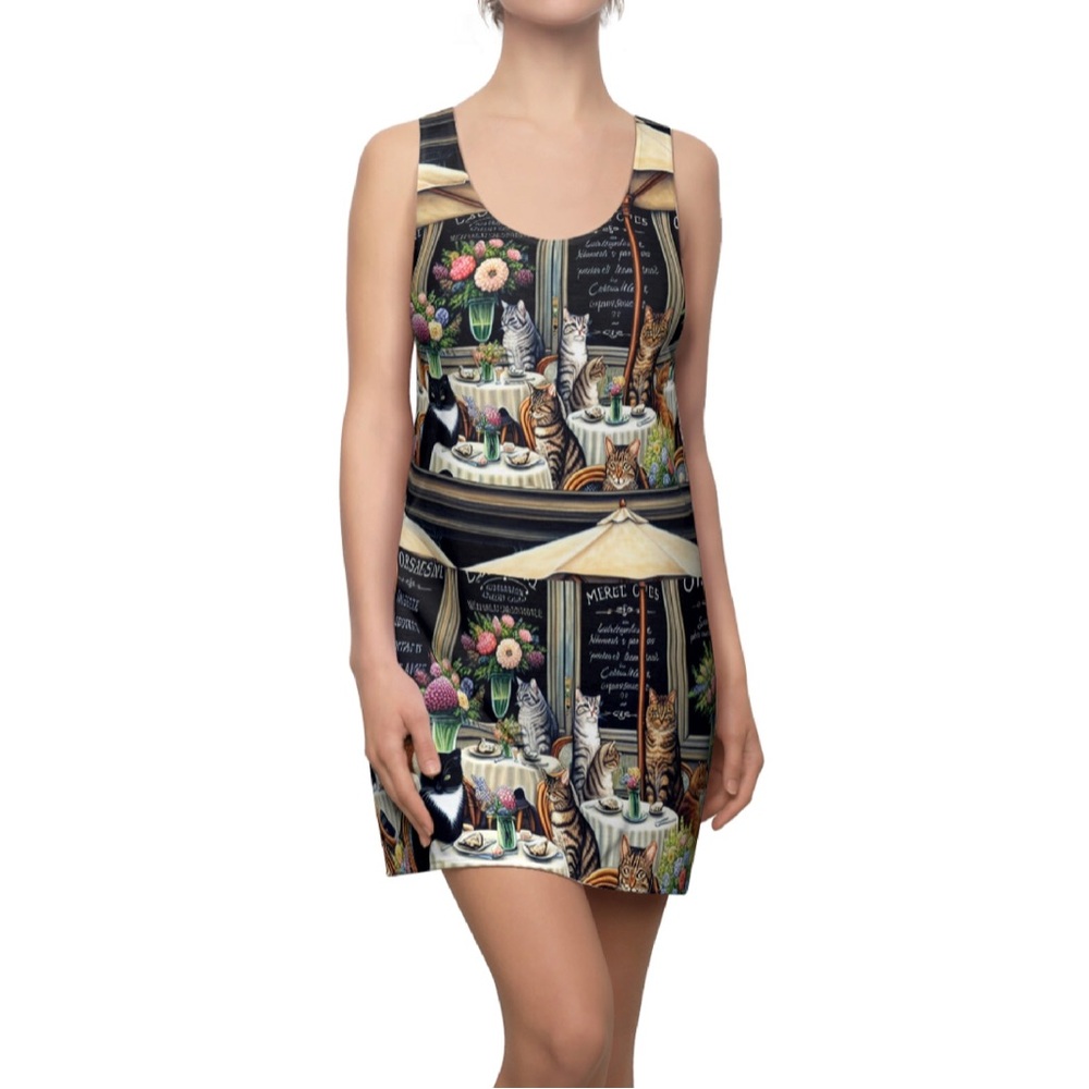 Cat’s Cafe Racerback Dress